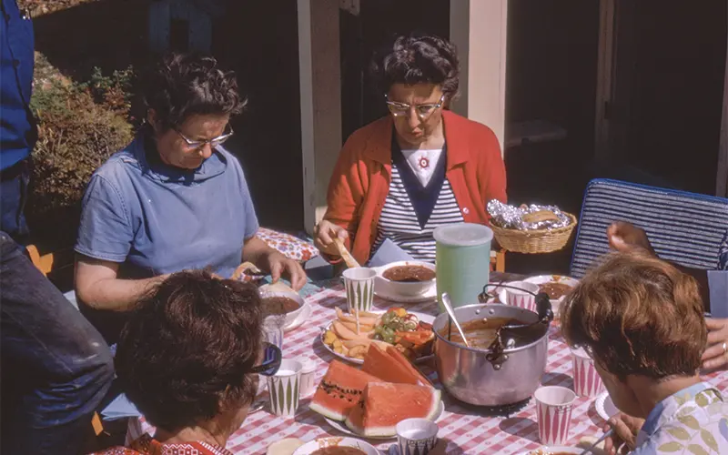 photo before editing with vintage actions