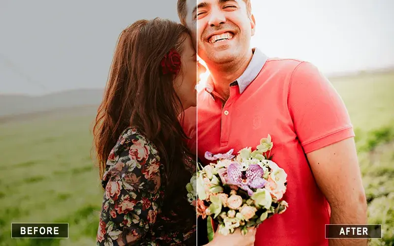 Couples Faded Camera Raw Presets, Faded Echoes Presets