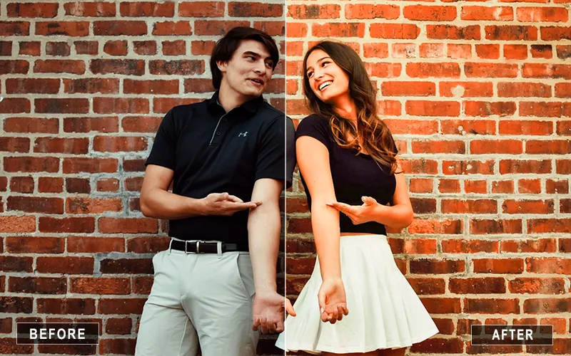 Radiant couple Lightroom Preset, Luminous Vow Effect, Lightroom Preset For Besties