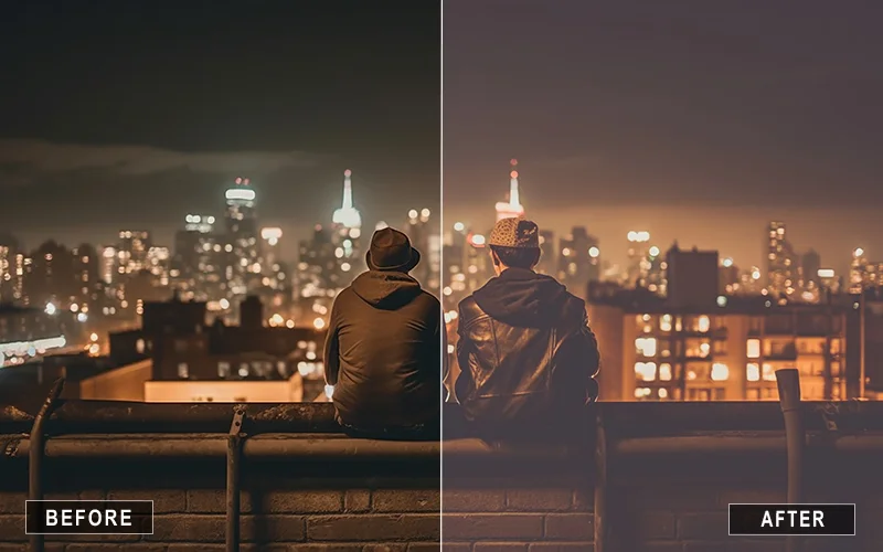 night vision lut, dramatic night luts, matte night luts