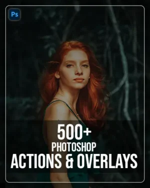 photoshop actions and overlays bundle