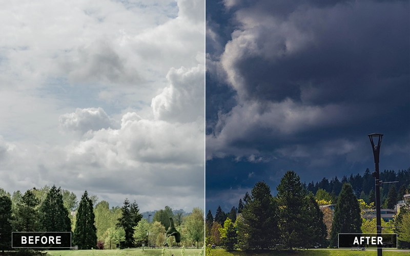 rainy landscape lr presets