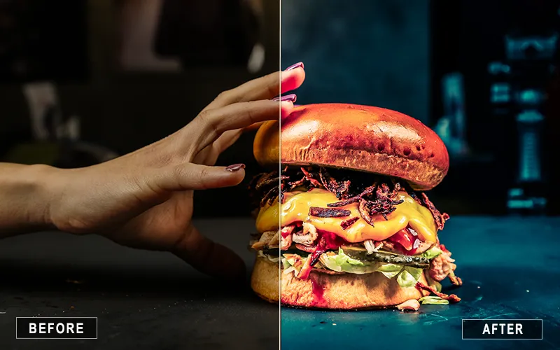 Rustic Food Presets, Mcd Food Presets