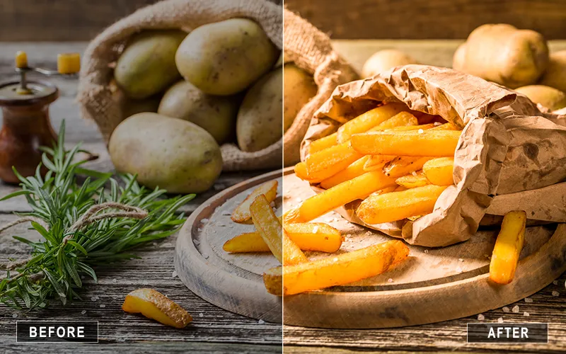 Saturation Food Photography Presets, Lightroom food presets