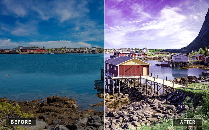 Seaside City Camera Raw Presets