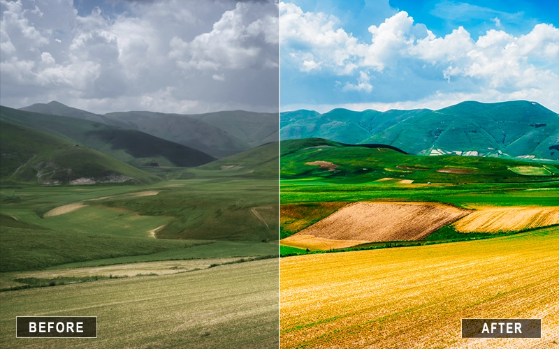 spring landscape lightroom presets