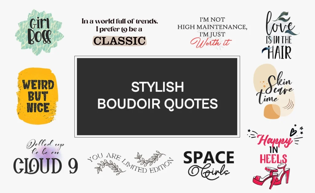 stylish boudoir quotes, boudoir photo quotes