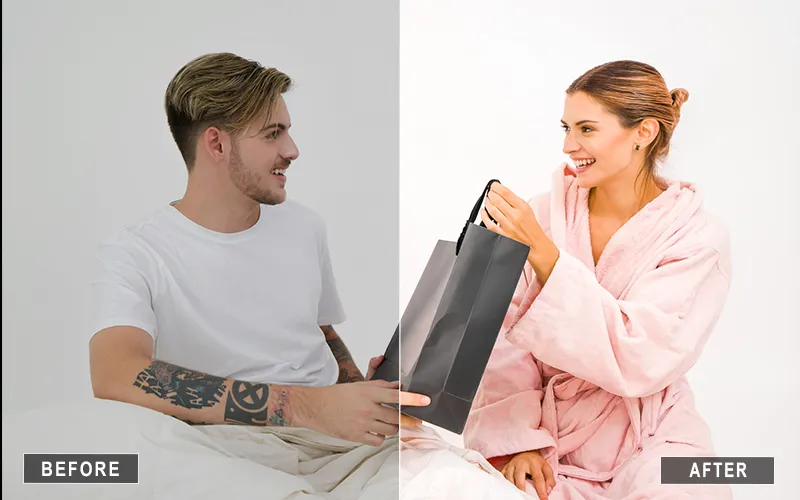 Couple Sunburst Lr Preset, Sunset Bliss Effect Lightroom