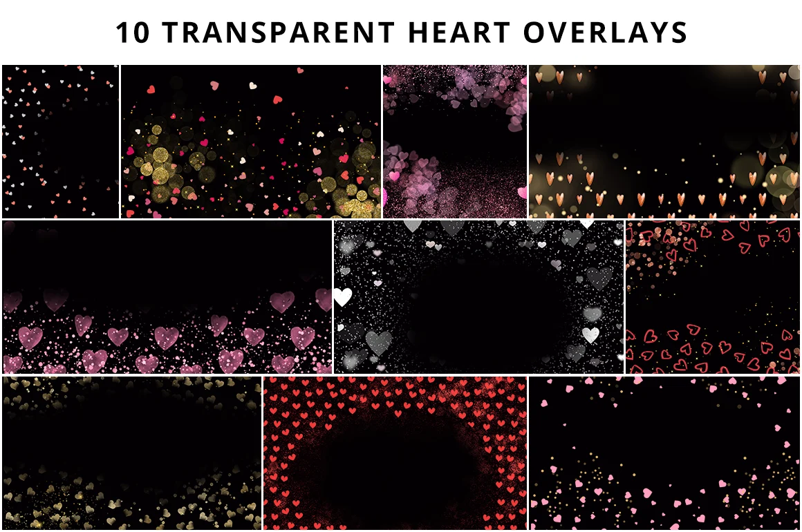 transparent overlays