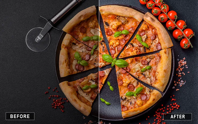 Vibrant Food Photography Presets, Vibrant Lightroom Presets