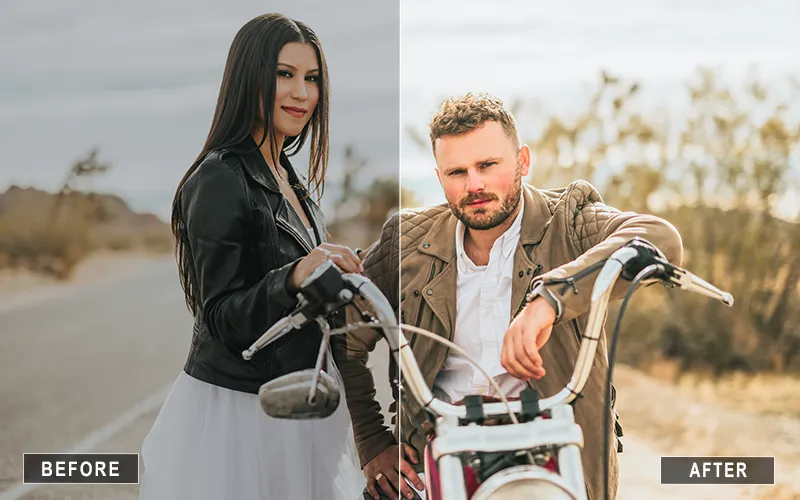 Vibrant Couple LR Preset, Vivid glow Lightroom Effect