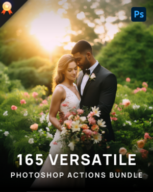 photography add ons, photoshop resources, 165 Versatile Photoshop Actions Banner best photography add ons, best photoshop resources, deals for photographers