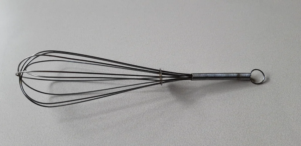 Metal whisk for the device