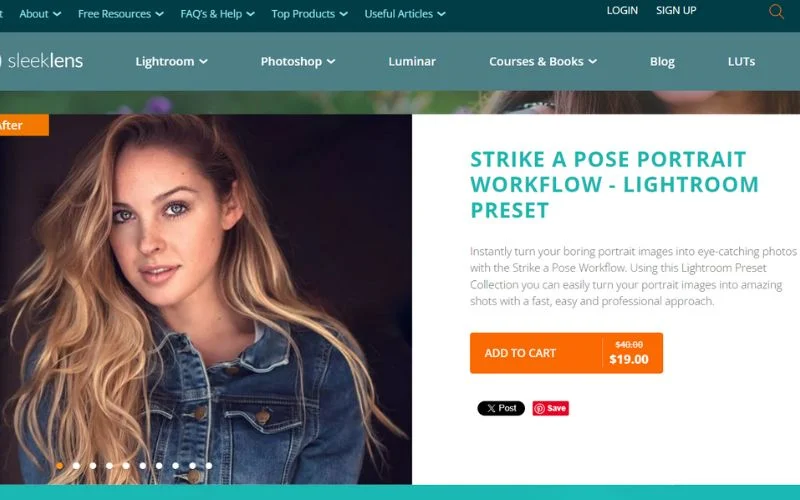 photo editing plugin by sleeklens