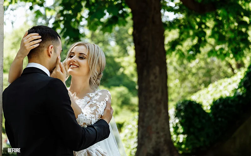 before editing with these effects