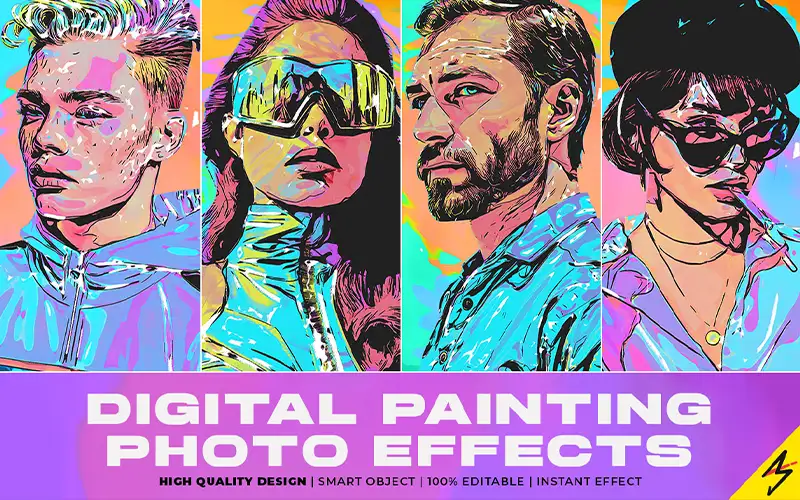 photoshop effect templates