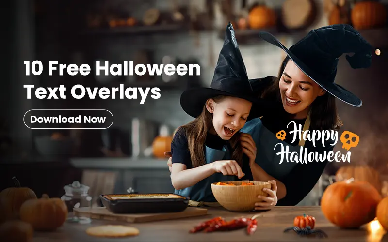 10 Free Halloween Text Overlays