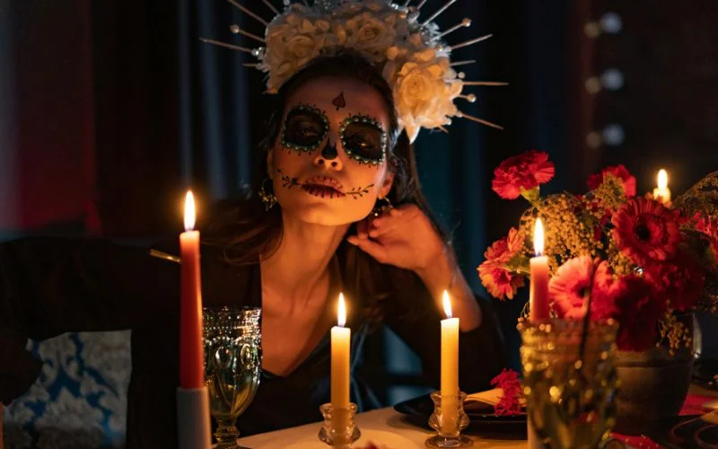 add candles for drama