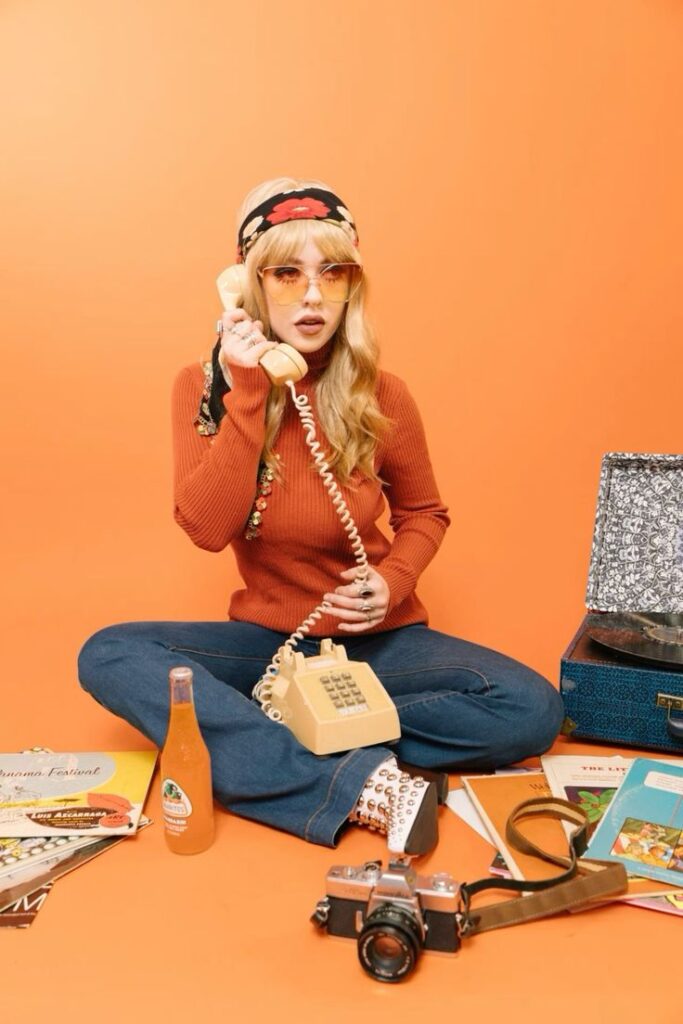 80's themed photoshoot