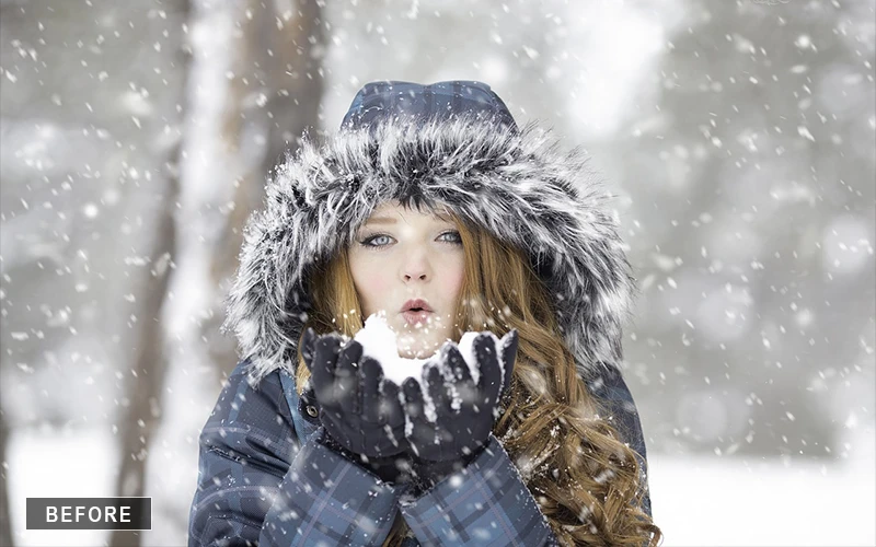 Image without effects