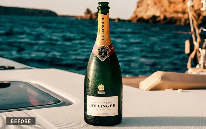 champagne without effects