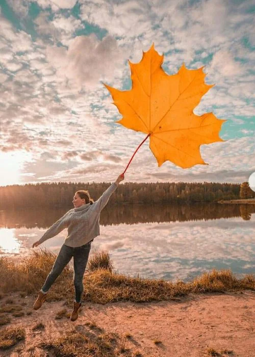 artistic photo of a lady