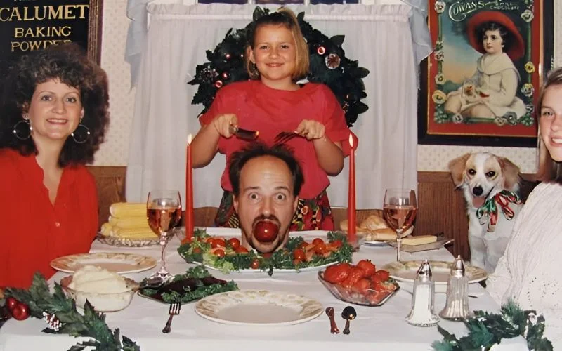 awkward family xmas photos