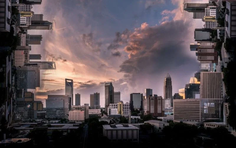 make surreal cityscapes