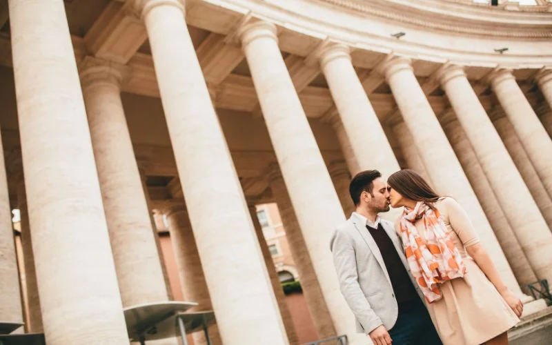 special place engagement photography ideas