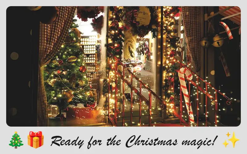 Ready for the christmas magic