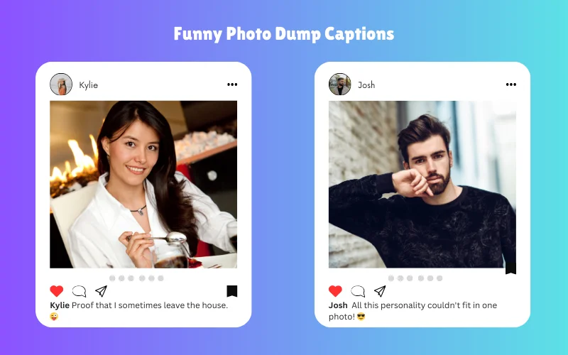 Funny Photo Dump Captions