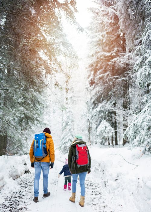 cute photo with the fam