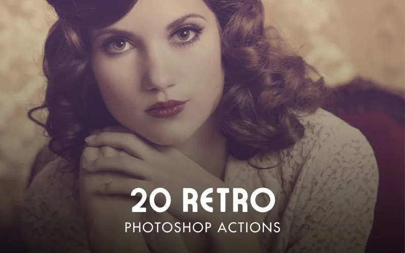 20 Retro Photoshop Actions