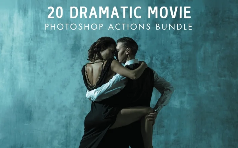 20 Dramatic Movie Photoshop Actions Bundle