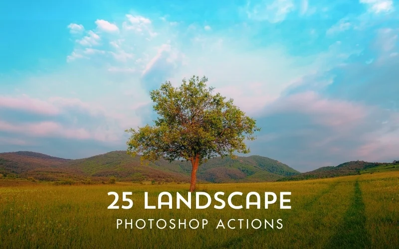25 Landscape Photoshop Actions