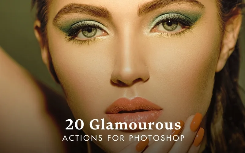 20 Glamourous Actions For Photoshop