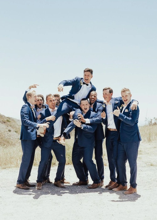 Carrying the Groom Photo Pose