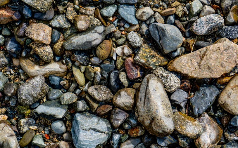 rocks and pebbles - examples of texture in photography