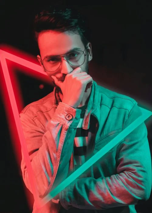 using bold and bright colors