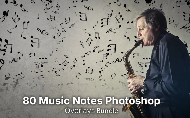 music overlays, musical bundle overlays, musical notes overlays, musical notes photoshop overlays