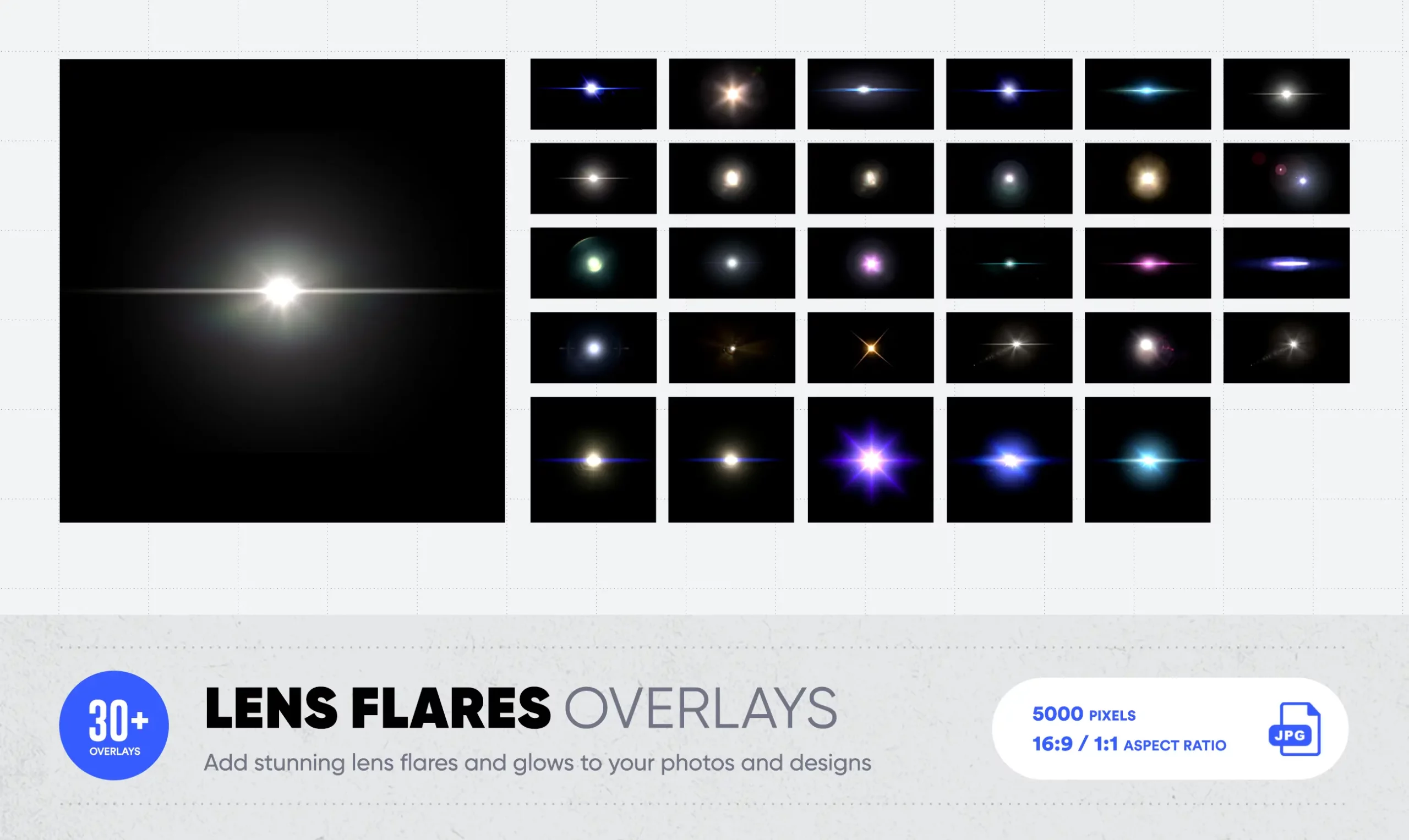 Lens Flares Overlays