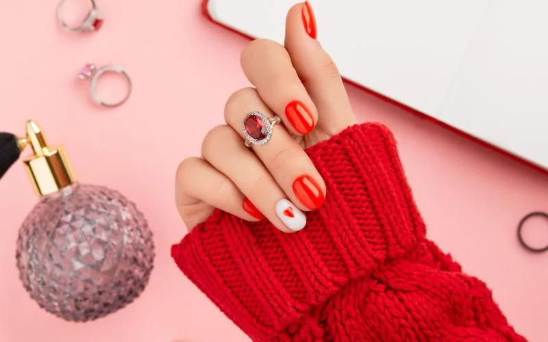 hand stack with flat lay pose