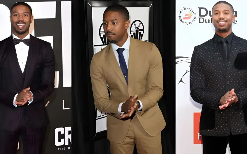Michael B. Jordan's Rubbing Hands Pose
