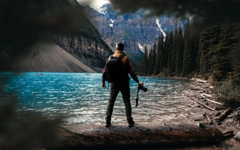 travel photography techniques of shot framing