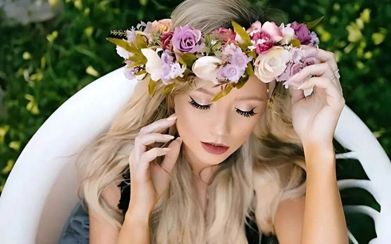 dress up like a princess for milk bath photography