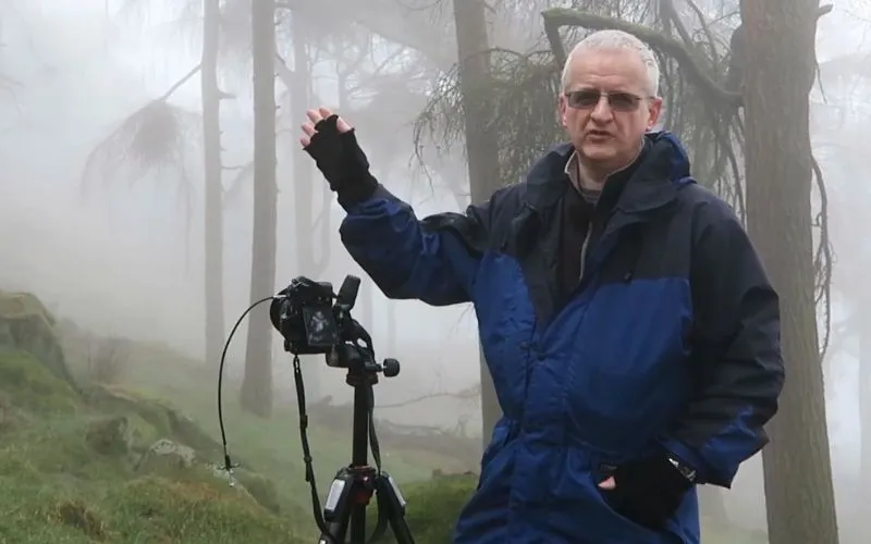 portrait of robin whalley: pro landscape photographer