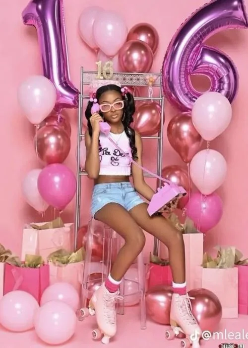 diy photobooth for sweet 16 photoshoot ideas, Sweet 16 photography