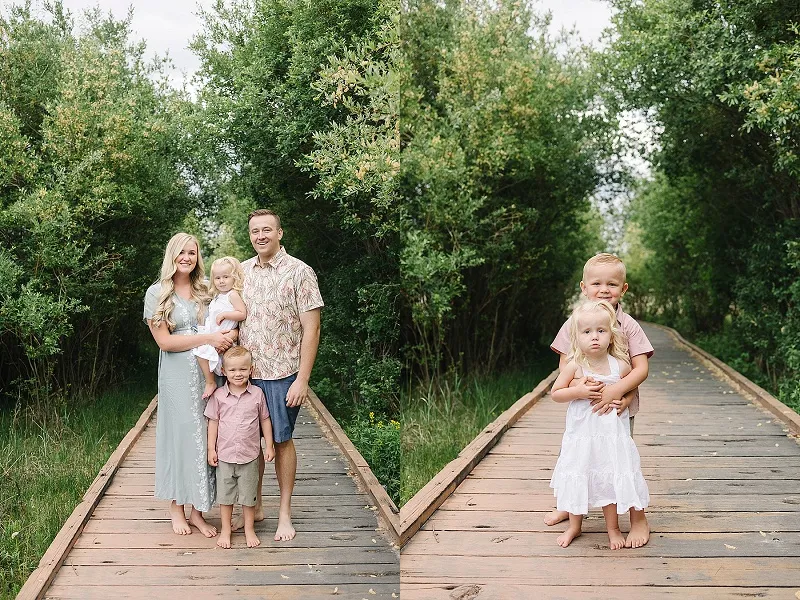 Urban Rooftops family spring photos and City Parks family spring photos