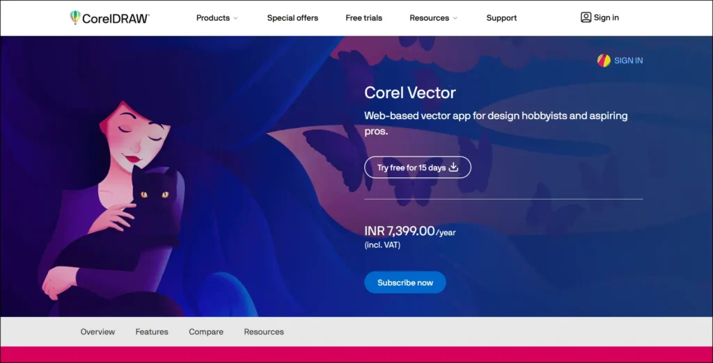 Coral Draw Vector Converter, automatic vectorization, convert image to vector