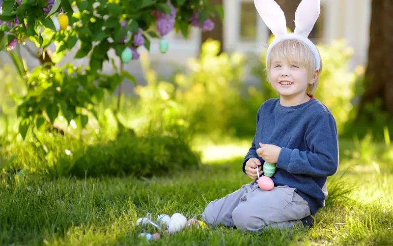 Easter Garden Photoshoot, Kids Photos for easters